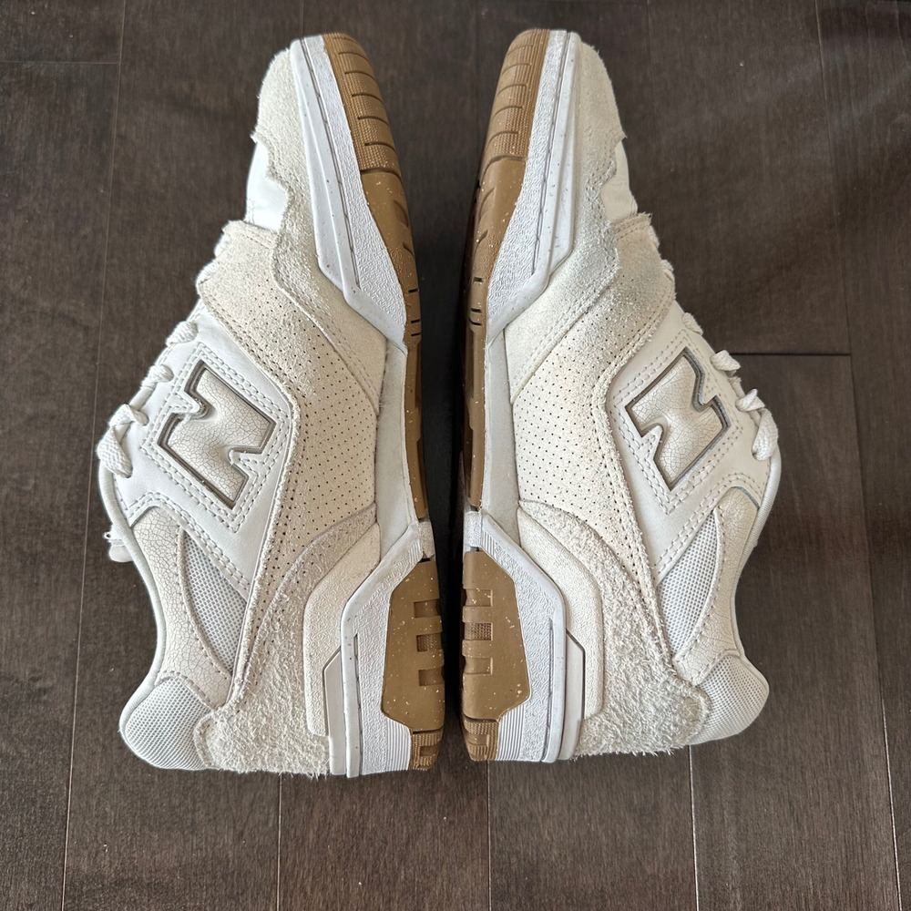 New Balance Womens 550 Athletic Shoe Sea Salt/Linen/Stoneware Retro 80's 8 - Picture 5 of 7